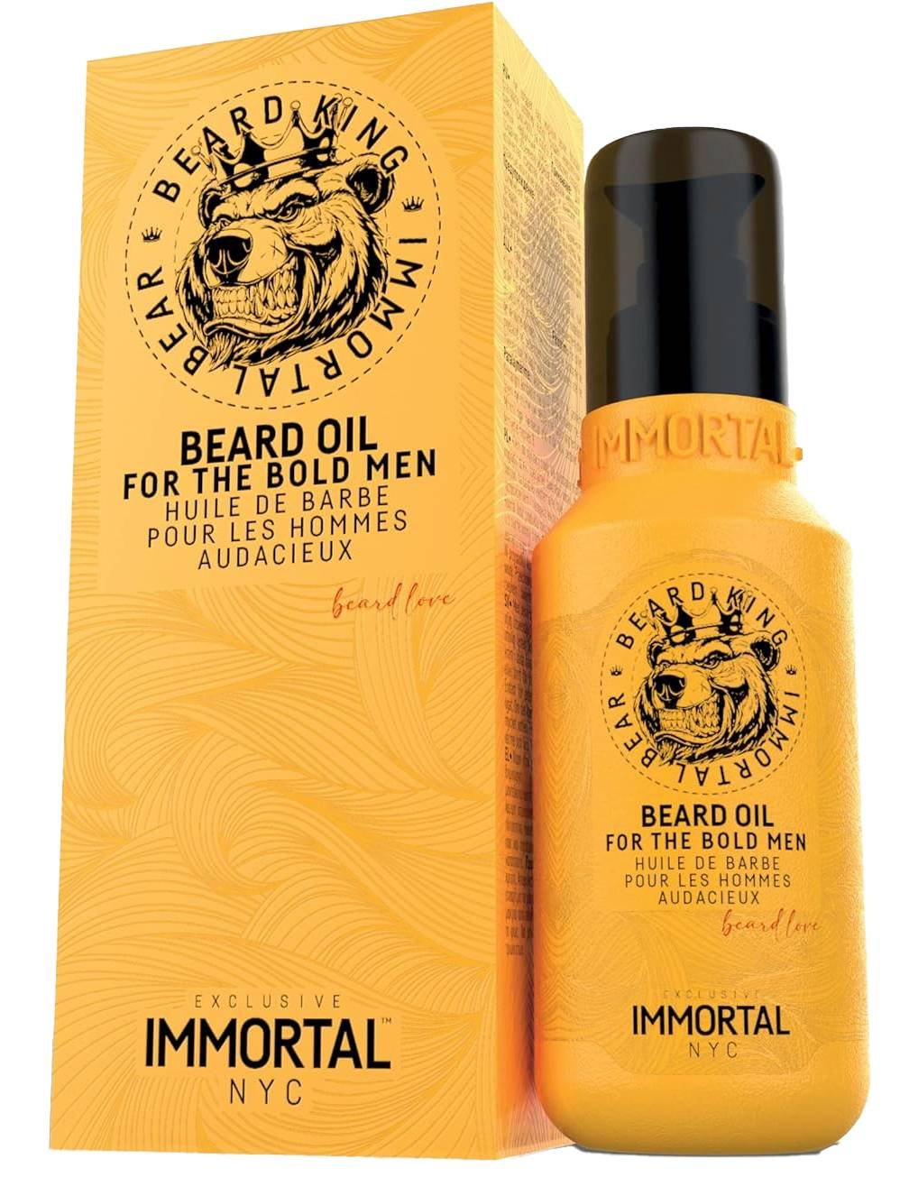 IMMORTAL BEARD KING BEAR BEARD OIL