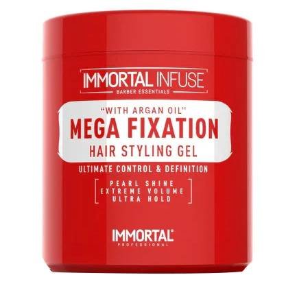 IMMORTAL STYLING GEL MEGA FIXATION 16.9 OZ