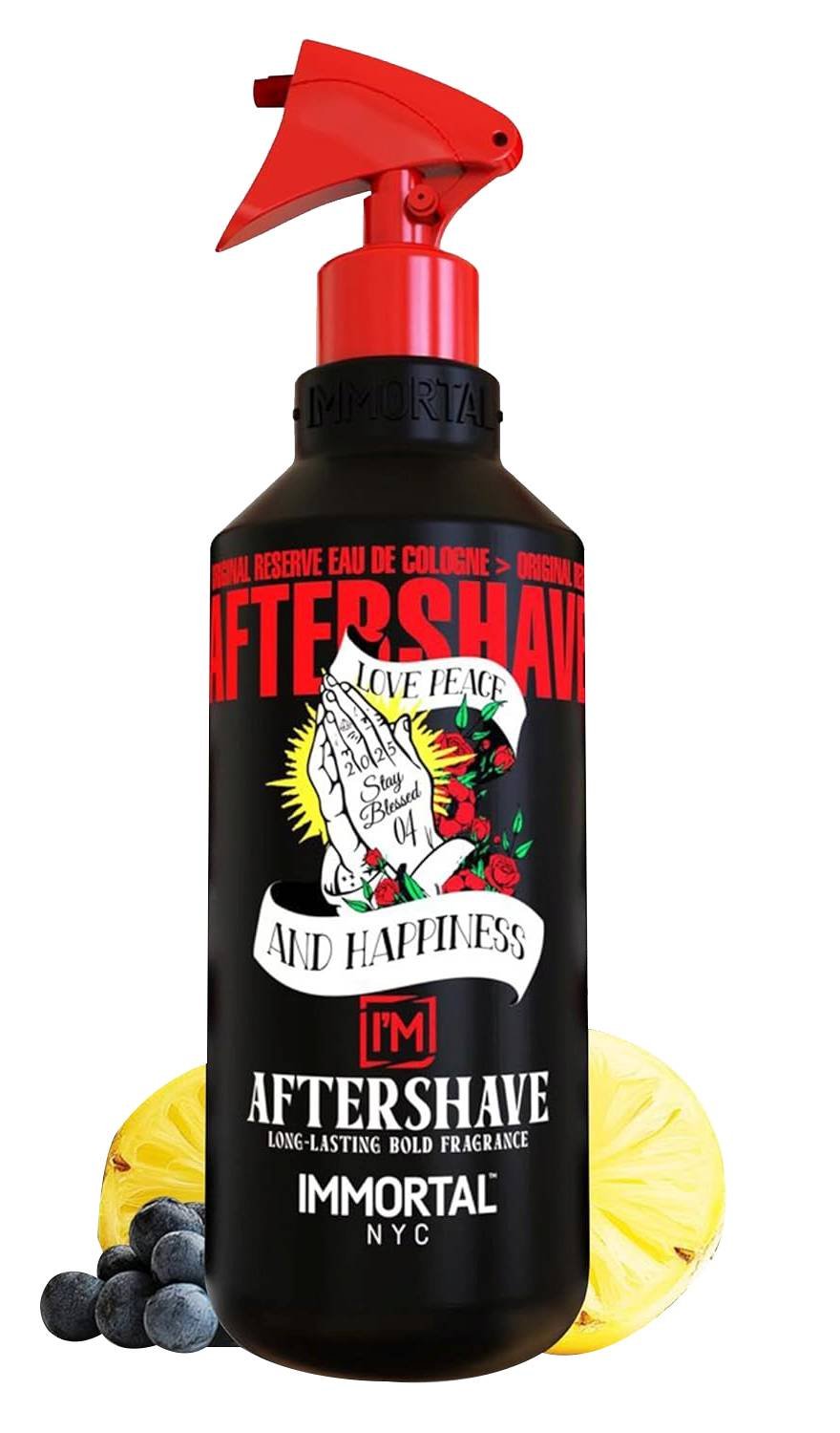 IMMORTAL AFTERSHAVE STAY BLESSED 04