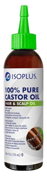 ISOPLUS 100 PERC PURE CASTOR OIL 4 OZ