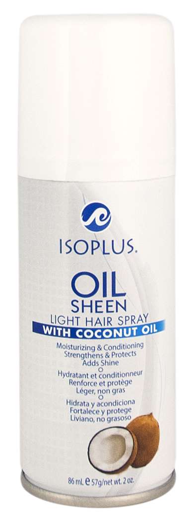 ISOPLUS COCONUT OIL LIGHT OIL SHEEN 2 OZ