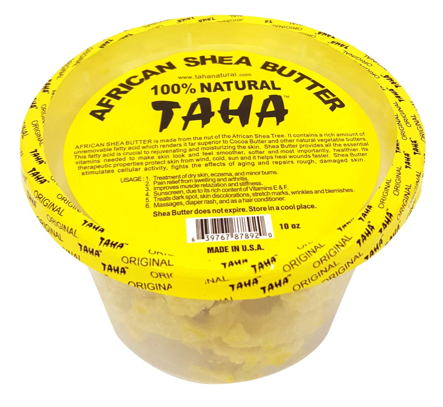 TAHA SHEA BUTTER [CHUNKY] 10 OZ