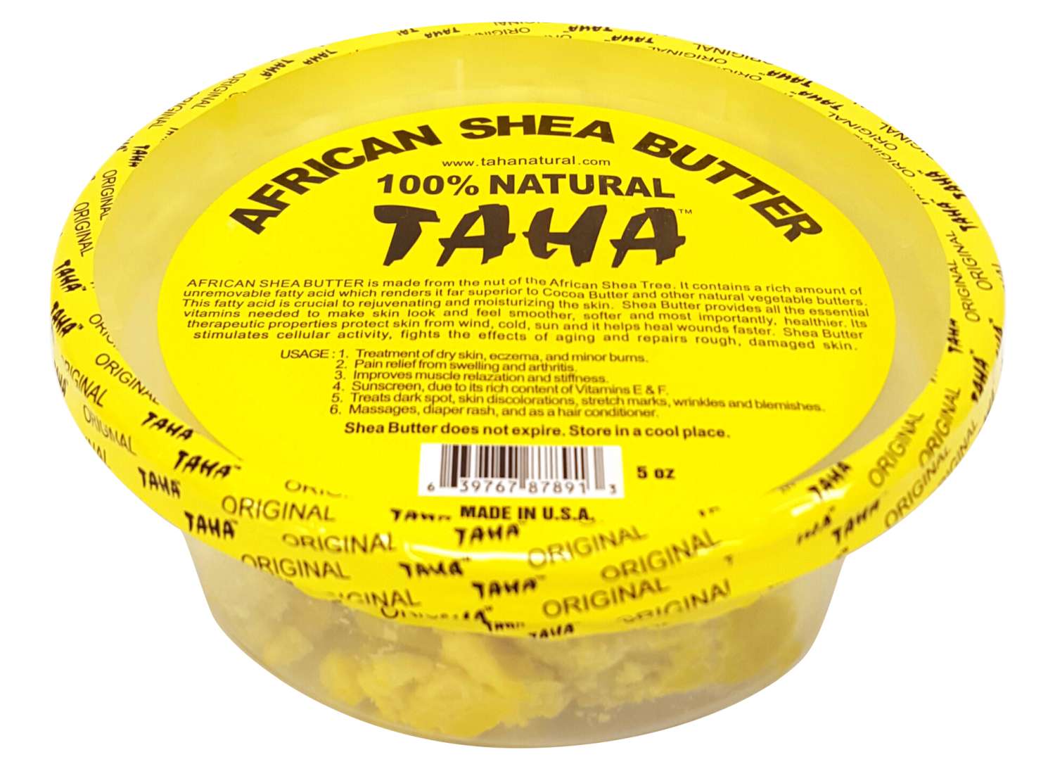 TAHA SHEA BUTTER [CHUNKY] 5 OZ