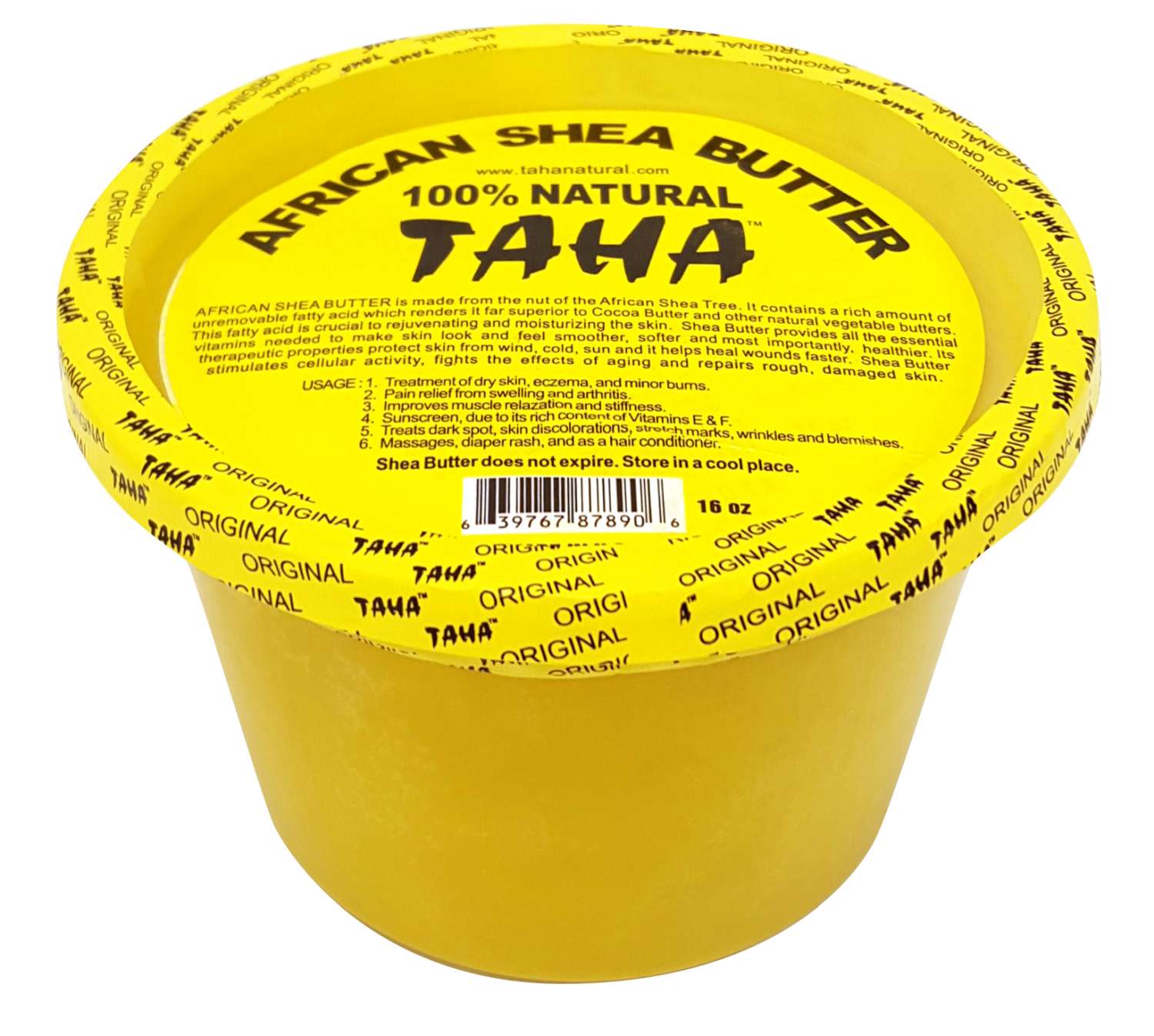 TAHA SHEA BUTTER [SOLID] 16 OZ