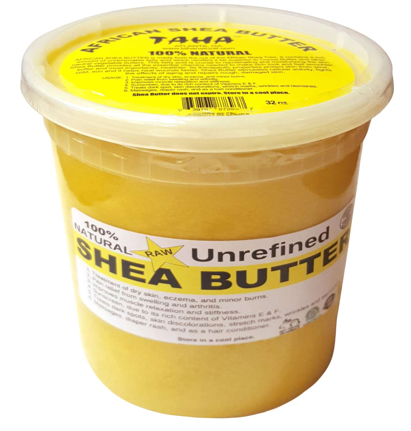 TAHA SHEA BUTTER [SOLID] 32 OZ