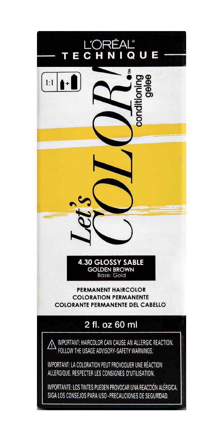 LET'S COLOR 4.30 [GLOSSY SABLE] 2 OZ