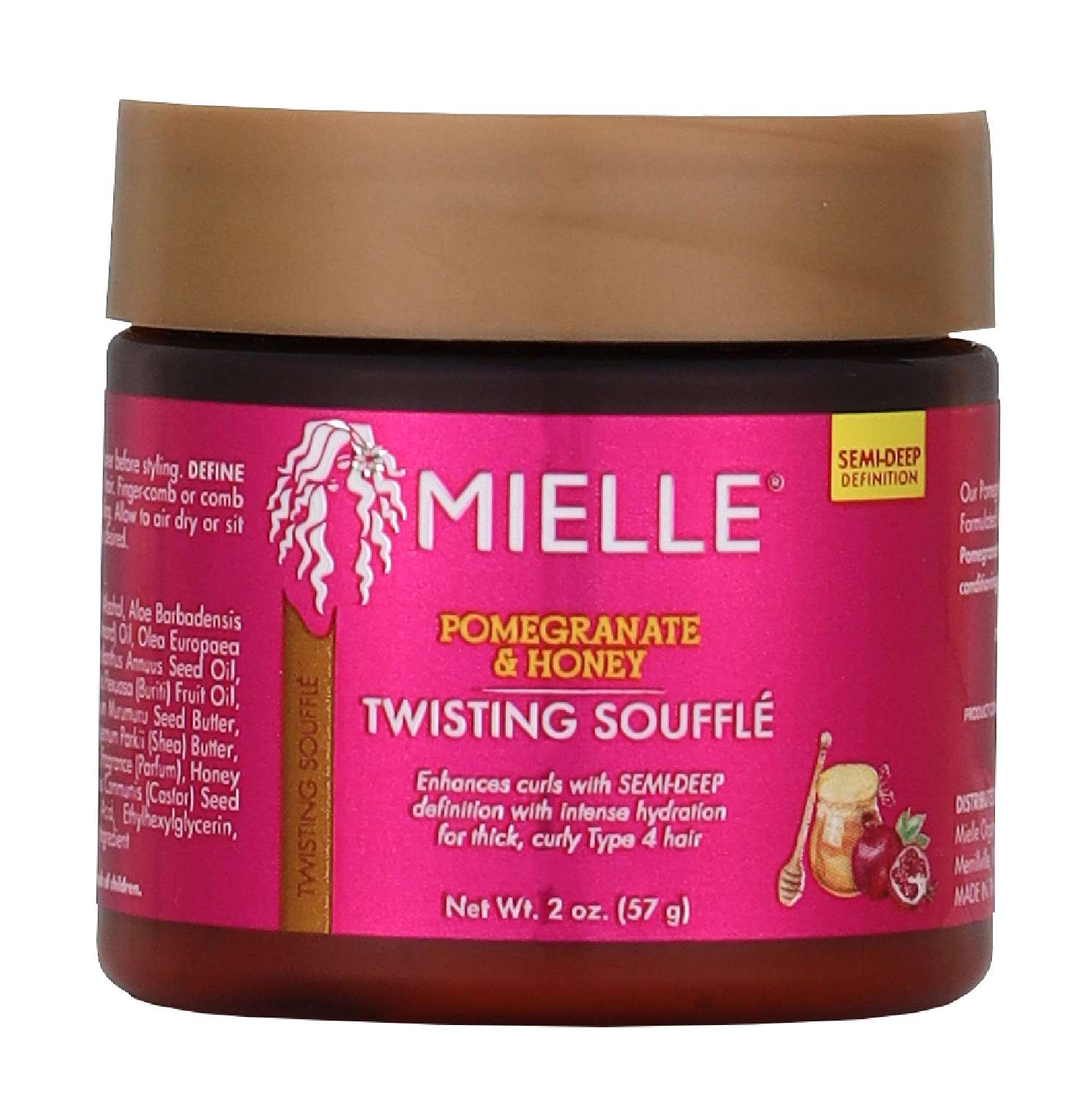 MIELLE POM/HONEY TWIST SOUFFLE 2 OZ