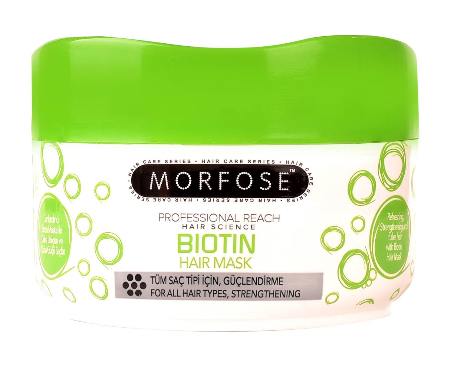MORFOSE HAIR MASK BIOTIN GREEN 16.9 OZ