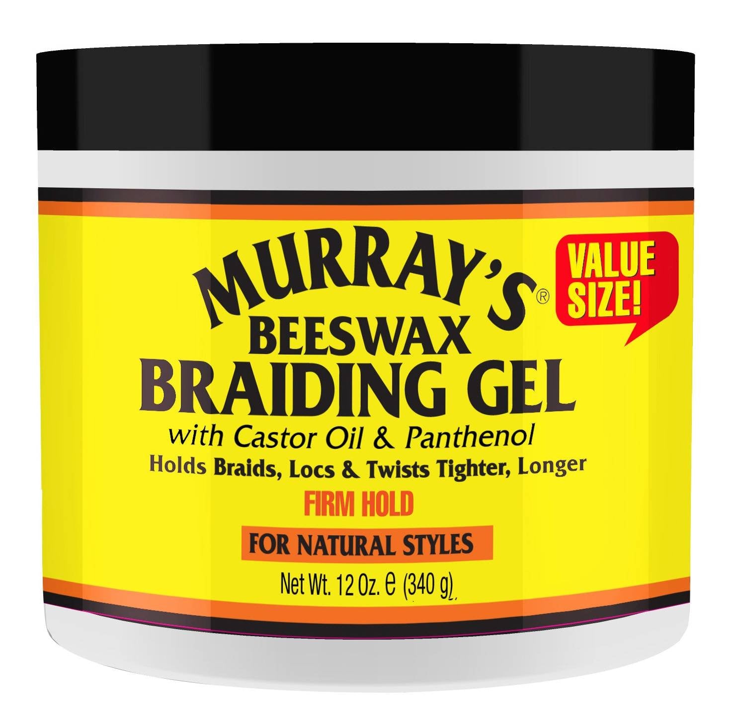 MURRAY'S BW BRAIDING GEL 12 OZ