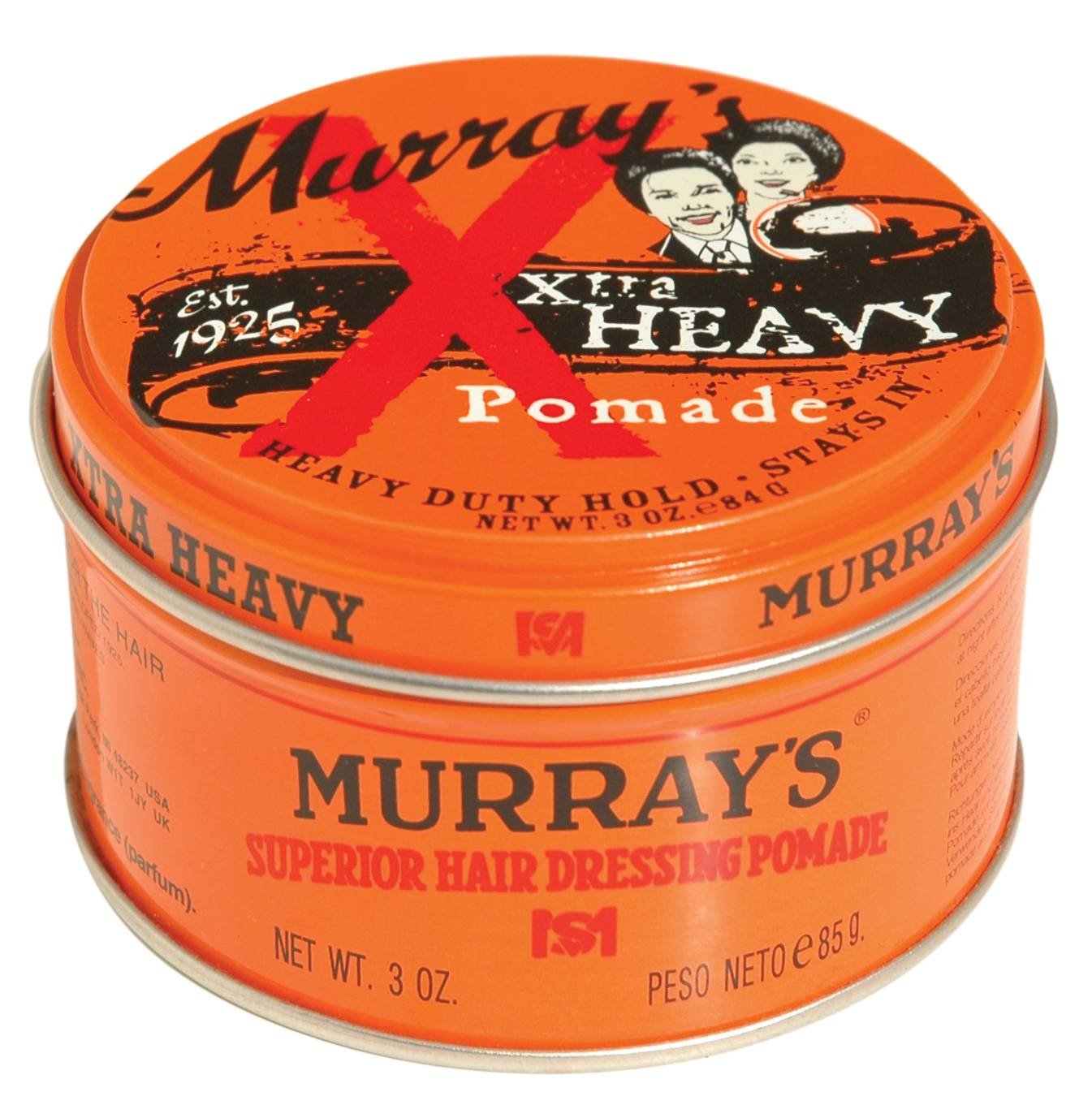 MURRAY'S SUPERIOR POMADE [XTRA HEAVY] 3 OZ