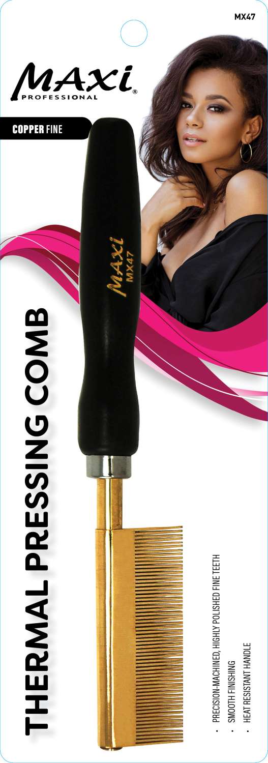 MAXI PRESSING COMB COPPER FINE