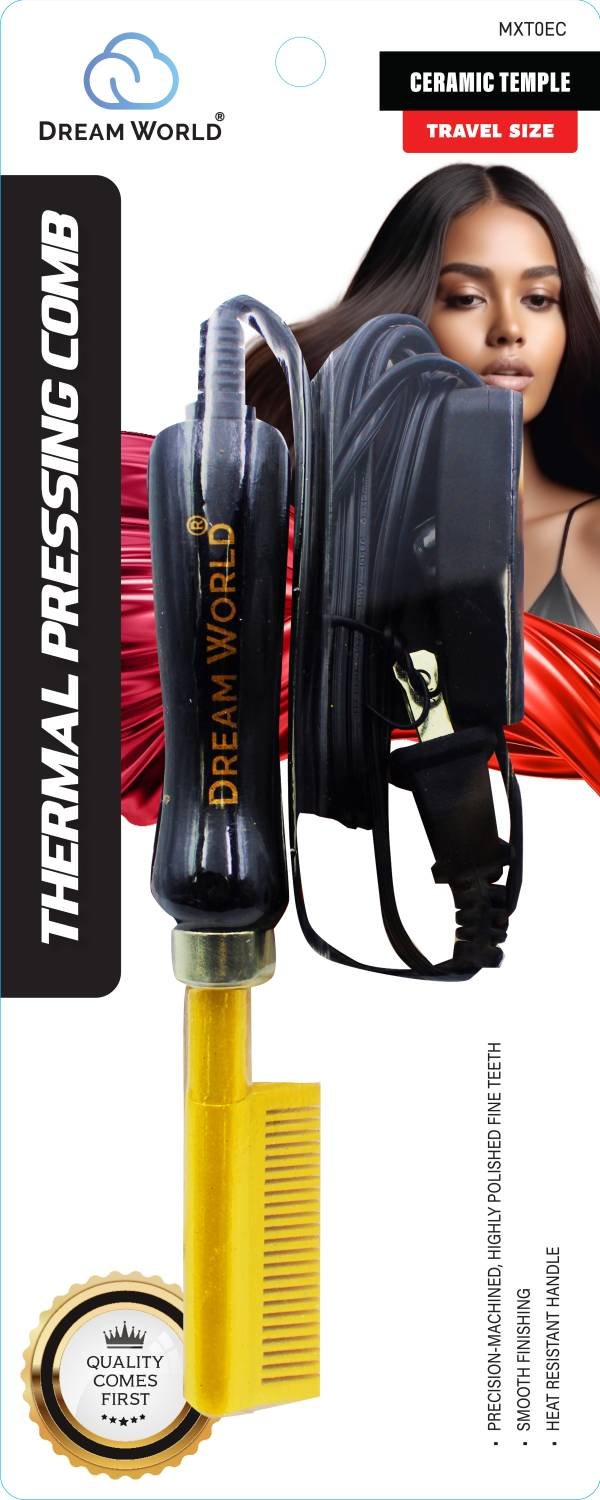MAXI PRESSING COMB ELEC TEMPLE TRAVEL SIZE