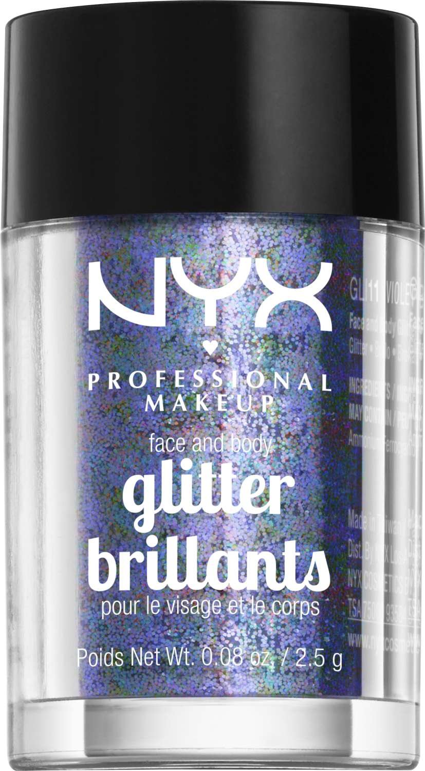 NYX FACE/BODY GLITTER-11_VIOLET