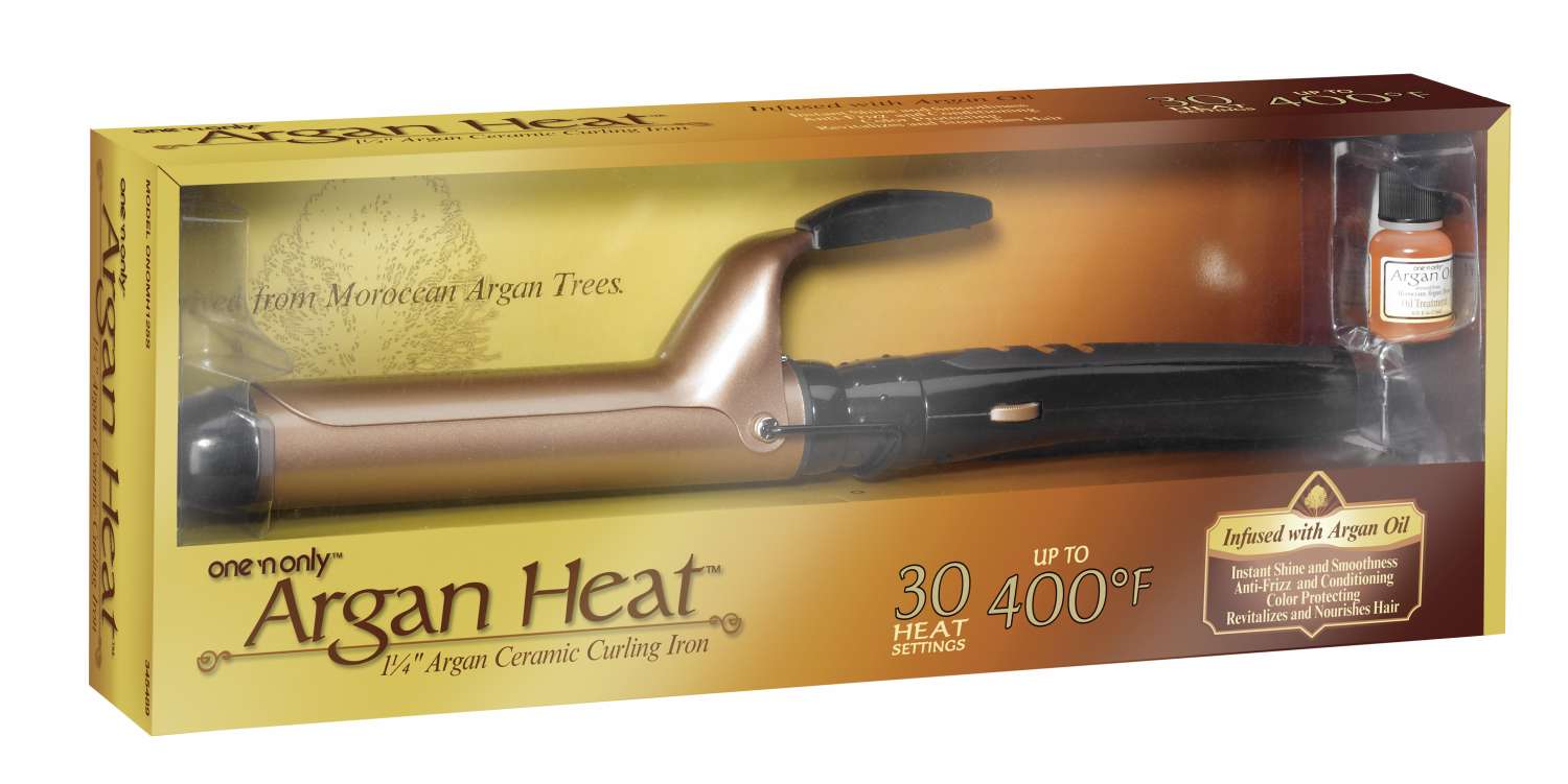 ONO ARGAN HEAT CURLING IRON 1 1/2 IN