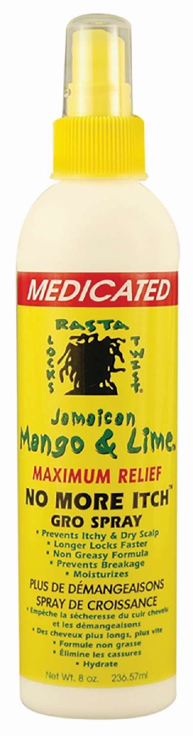 JML NO MORE ITCH GRO SPRAY MENTHOLATED 8 OZ