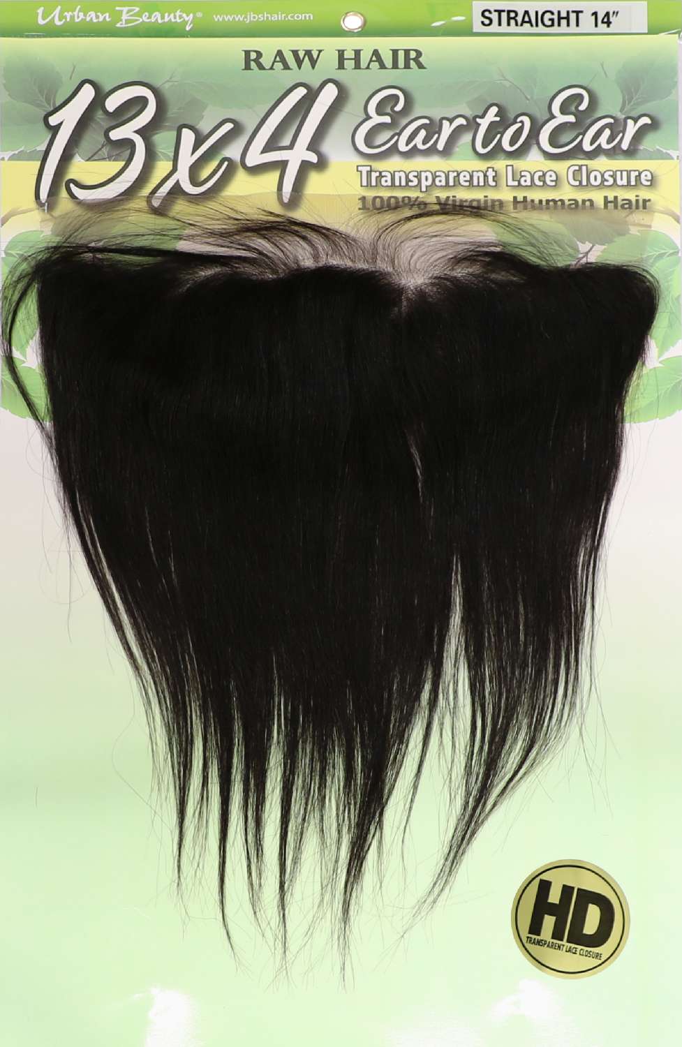 HH RAW 13X4 CLOSURE STR #NAT
