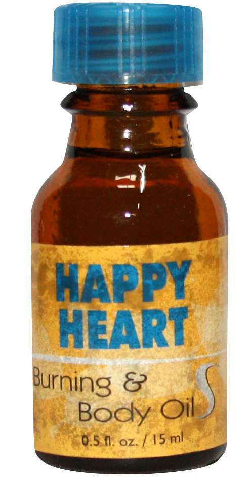 S/F BURN OIL HAPPY HEART