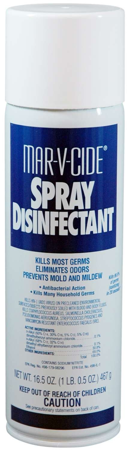 MAR-V-CIDE DISINFECTANT SPRAY 16.5 OZ
