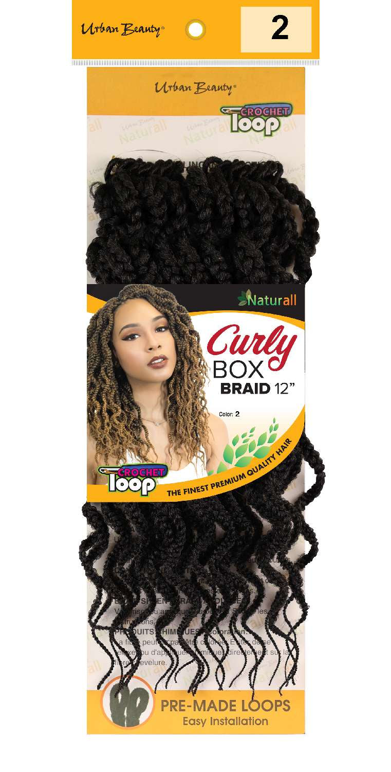 SYN BOX BRAID CURL 12-#2