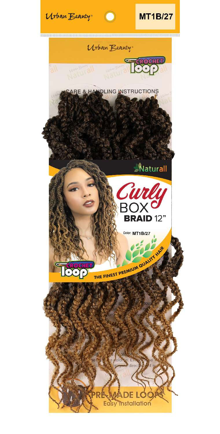 SYN BOX BRAID CURL 12-MT1B/27