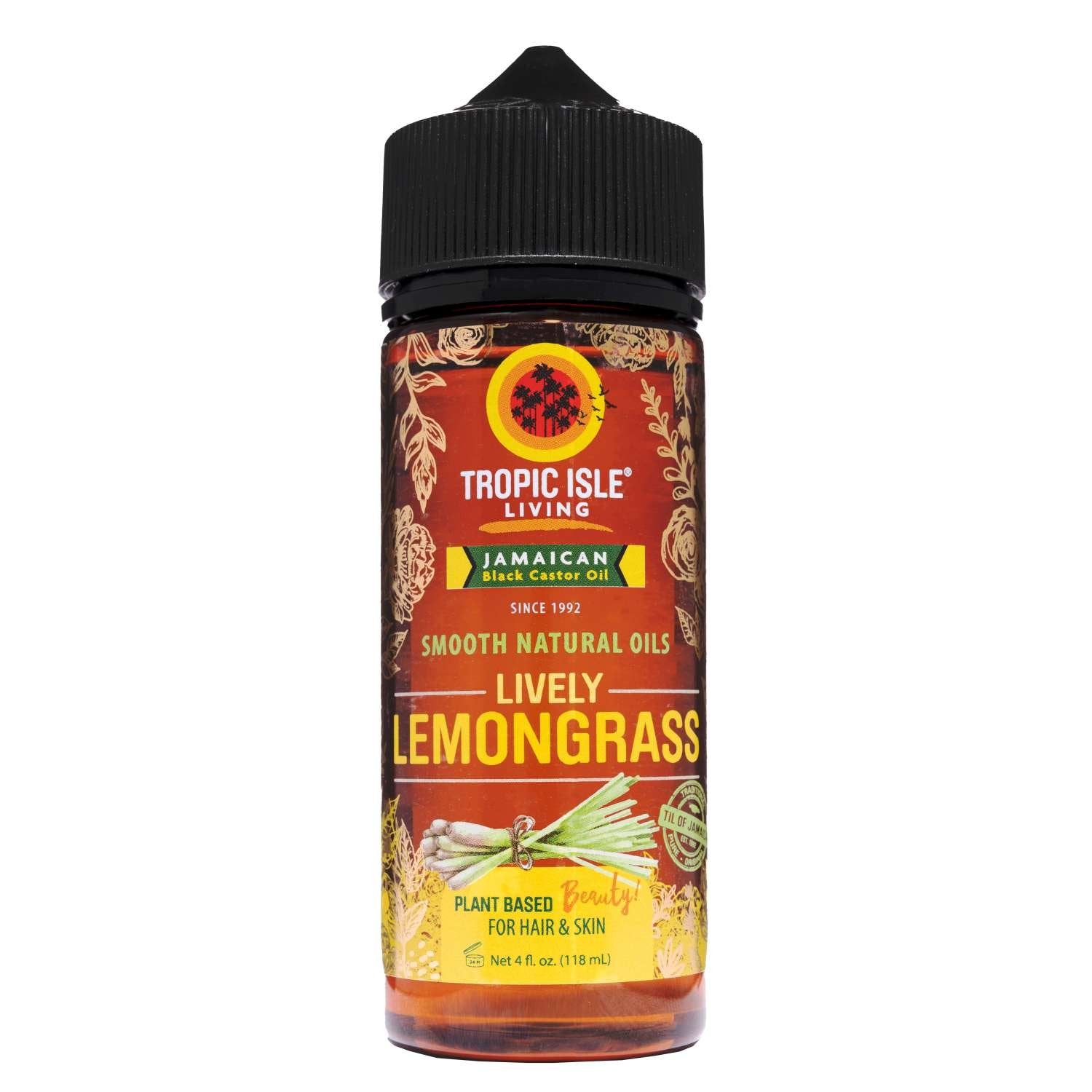 TROPIC SM NAT OIL LIVELY LEMONGRASS 4/DP