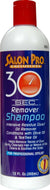 SALON PRO 30 SEC GLUE REMOVER  SHAMPOO 12 OZ