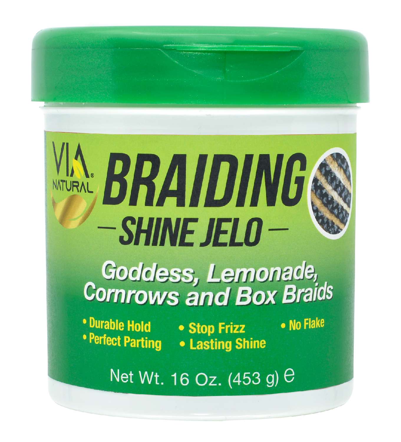 VIA BRAIDING SHINE JELO 16 OZ