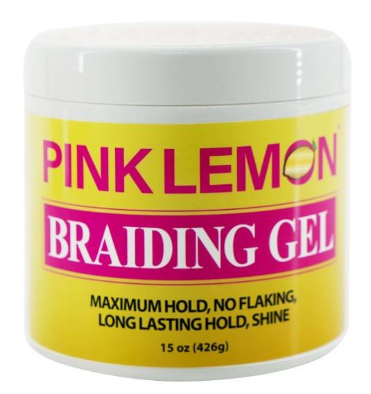 P/LEMON BRAIDING GEL [YELLOW] 15 OZ