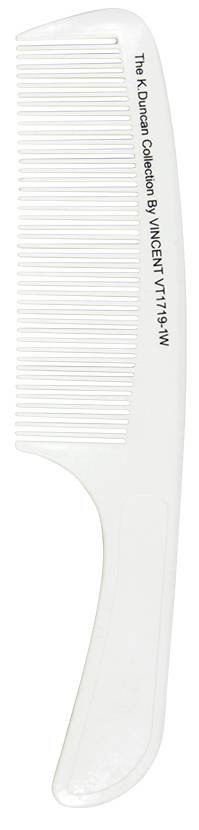 VINCENT COMB CERAMIC WHT FLAT TOP JUNIOR