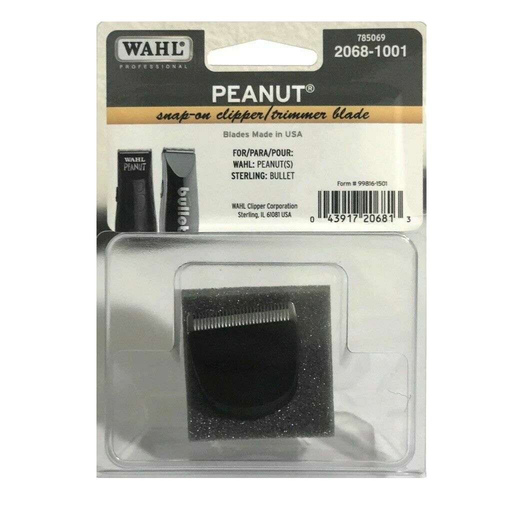 WAHL BLADE PEANUT SNAP-ON BLACK